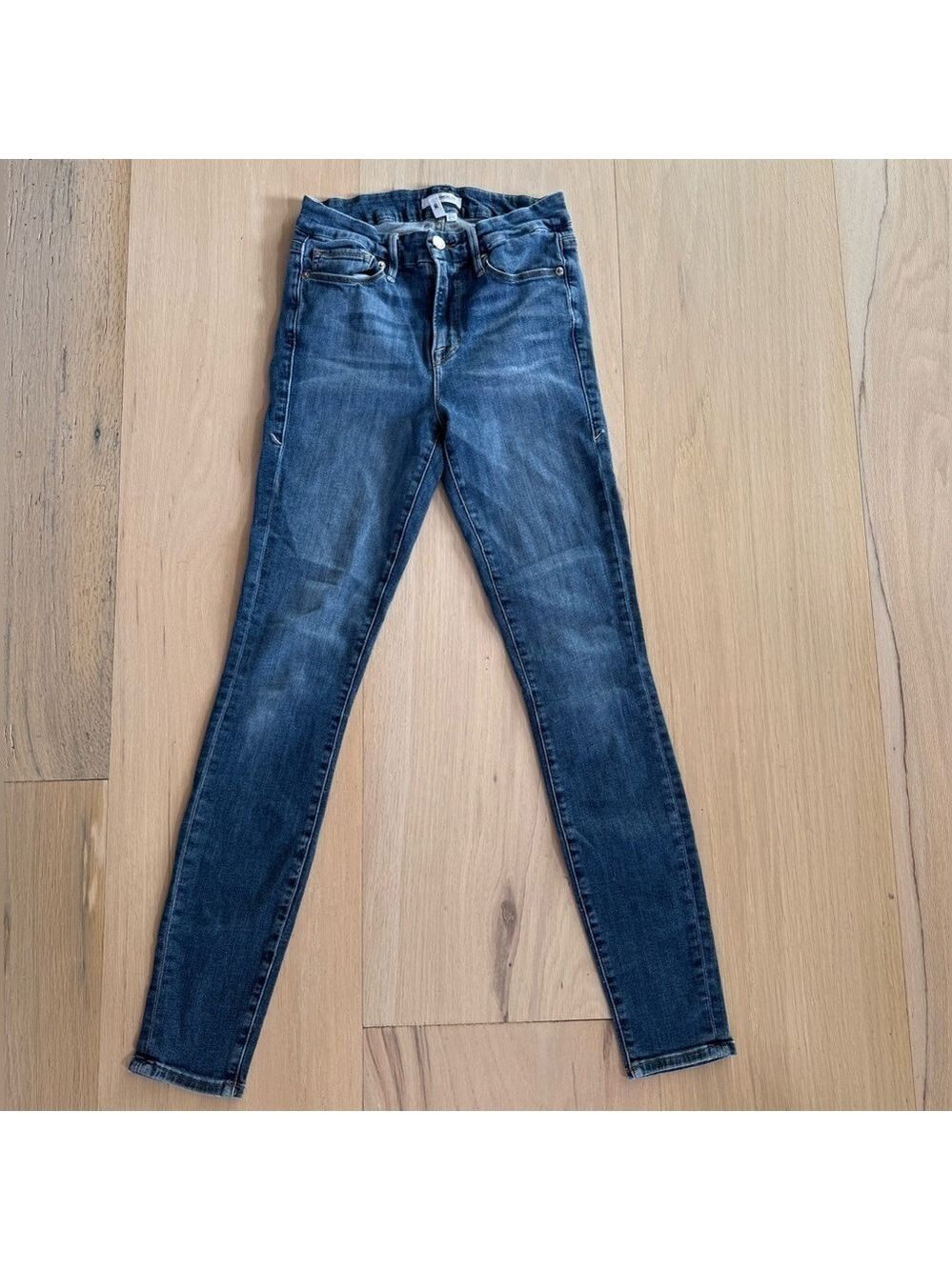 Good American Good Legs Jeans Denim Medium Wash Size 26